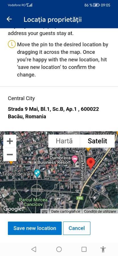 Central City Bacău Dış mekan fotoğraf